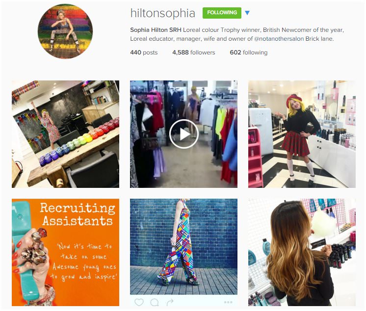 The Top Hair Salon Instagram Accounts to follow - 746 x 634 jpeg 93kB