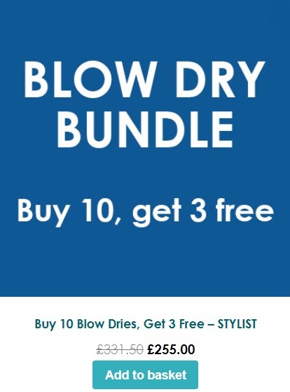 blow dry bundle