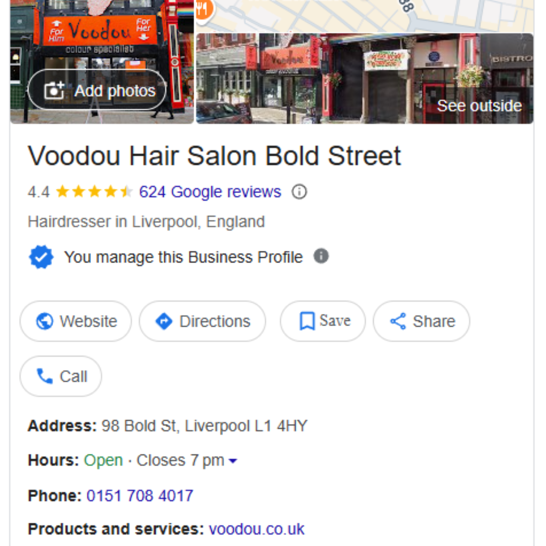 Google My Business GMB or Map Pack Listing Management Salon Guru